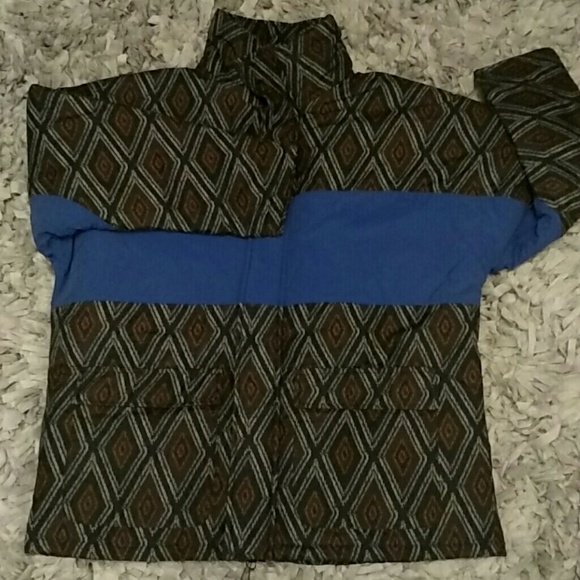 Zara Other - ZARA MAN Geometric Puffer Jacket L